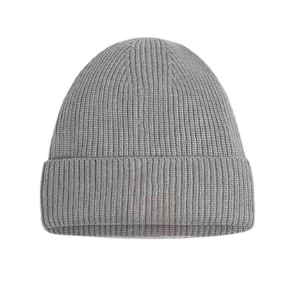 2-in-1 Balaclava Ski Mask Winter Warm Beanie Hat for Men Women Grey