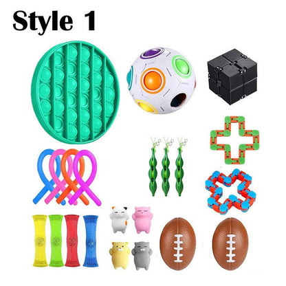 22PCS Stress Relievers Anxiety Relief Toys Set