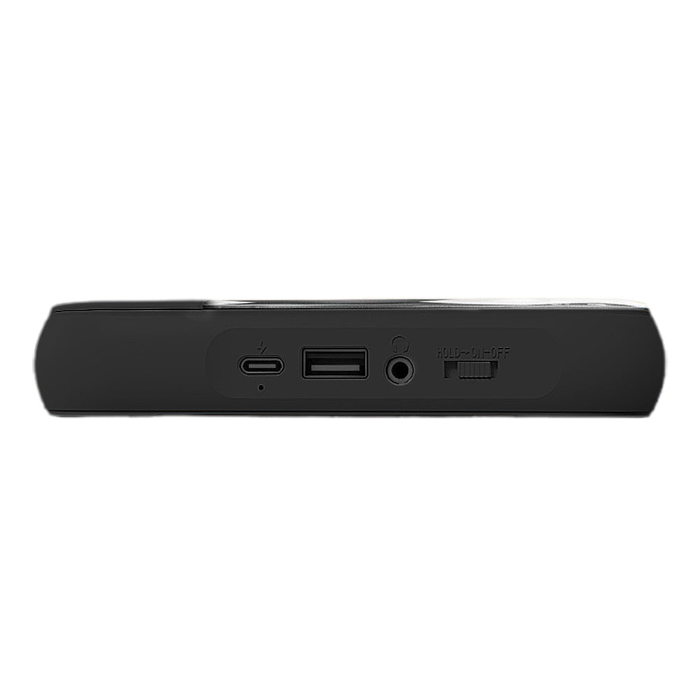 Compact Bluetooth CD Player with USB and MP3 Support-Black