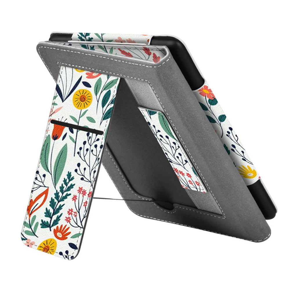 Case for Kindle Paperwhite 6 with Hand Strap Stand 7 Inch-White
