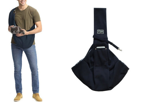Reversible Pet Sling Carrier - Navy