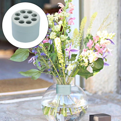 Spiral Flower Stem Holder Spiral Ikebana Stem Holder for Vases DIY Bouquet Twister Flower Arrangement Holder Green