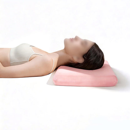 Soft Ultra Thin Pillow Cooling Memory Foam Pillow - Pink