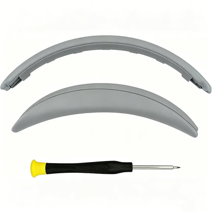 Replacement Headband Cushion for Bose QC35 QC35 II QC45 with Screwdriver-Grey