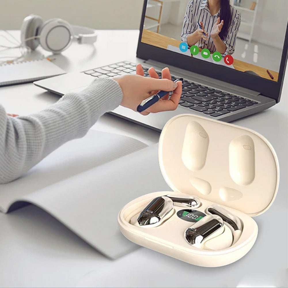 Real-Time AI Translation Earbuds Wireless Headphones for Travel Meetings Learning