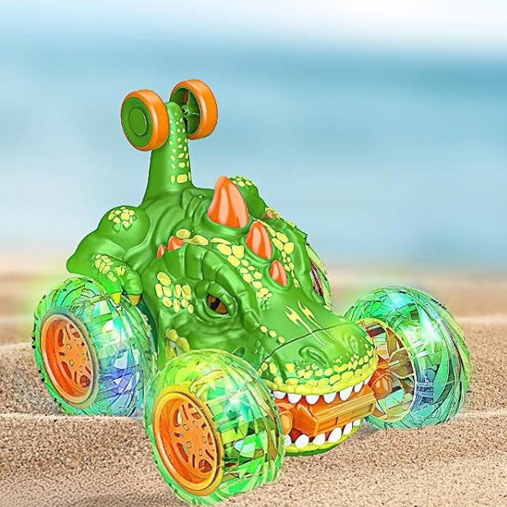 Remote Control 4WD RC Stunt Car 360-degree Rotating with Lights Christmas Gift Style 3