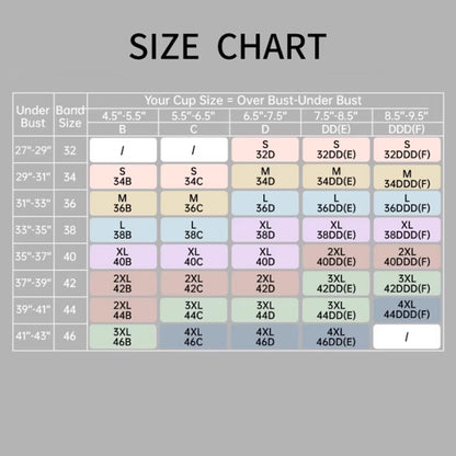 Seamless Wireless Plus Size Bra Full Coverage Comfortable Everyday Support for Women-Red