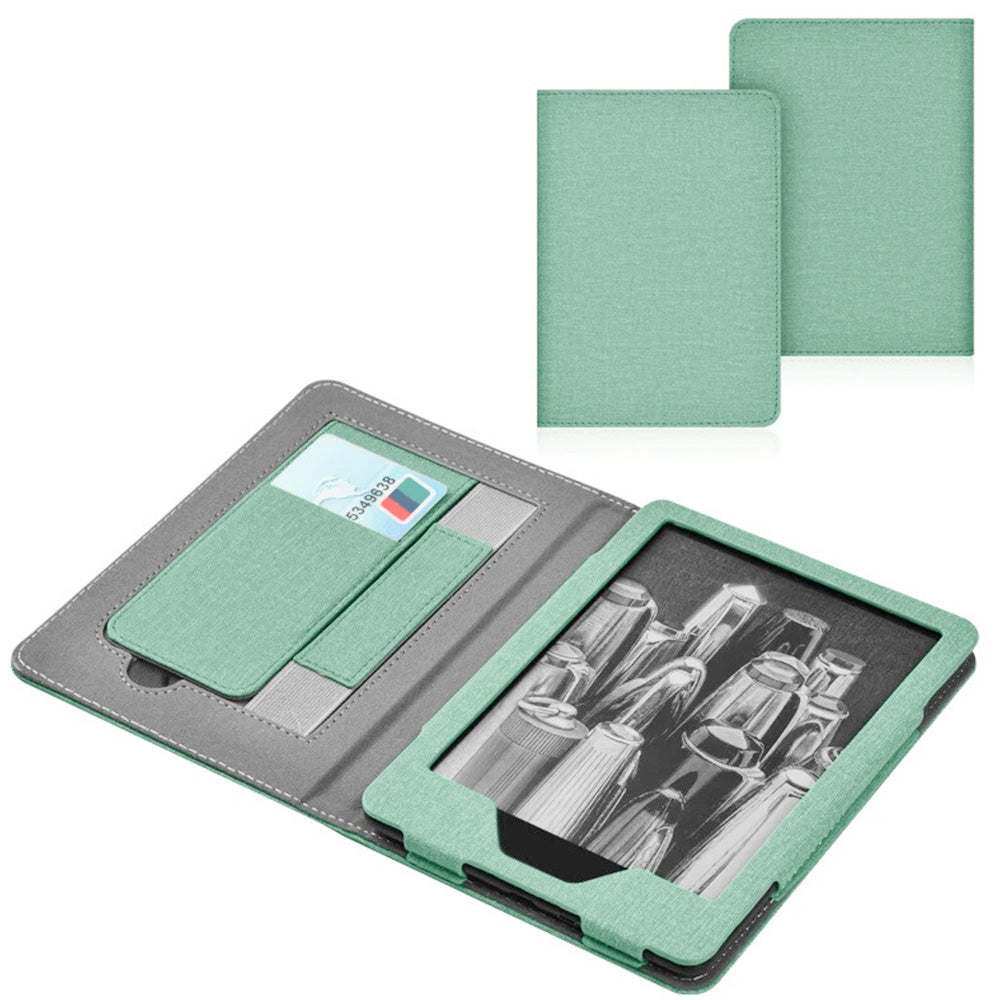 Protective Case with Stand for Kindle Paperwhite 12th Gen 2024 7 Inch-Light Green
