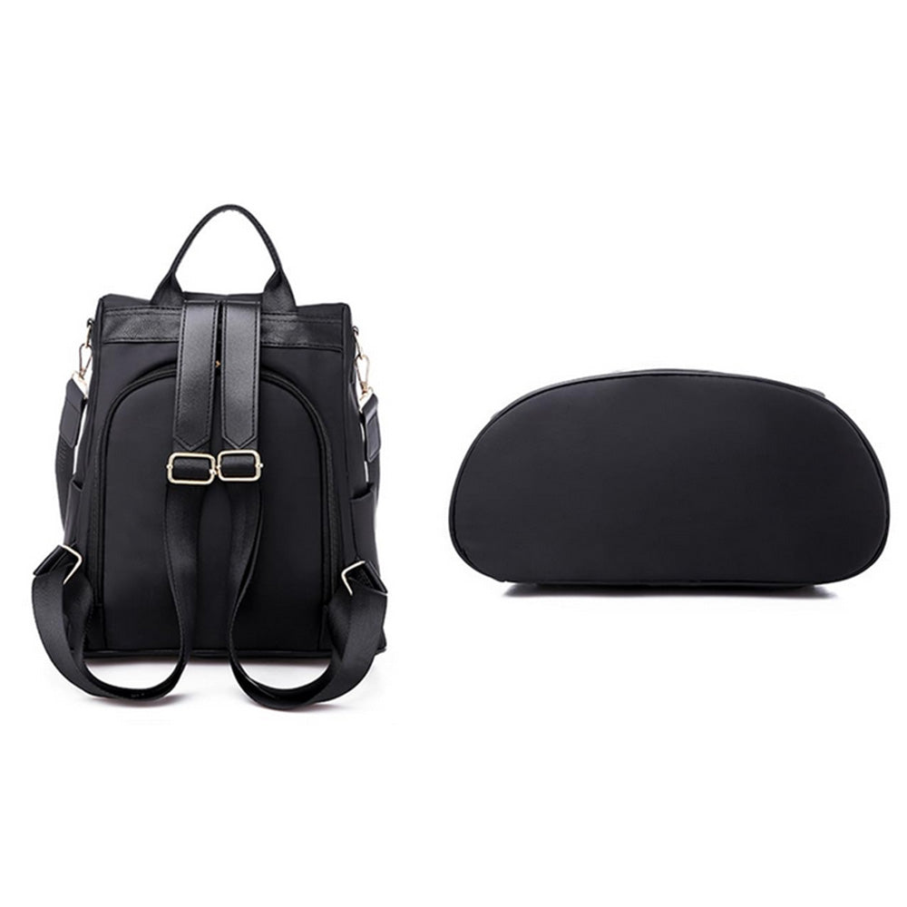 Anti Theft Women Backpack with Water Repellent for Travel Black