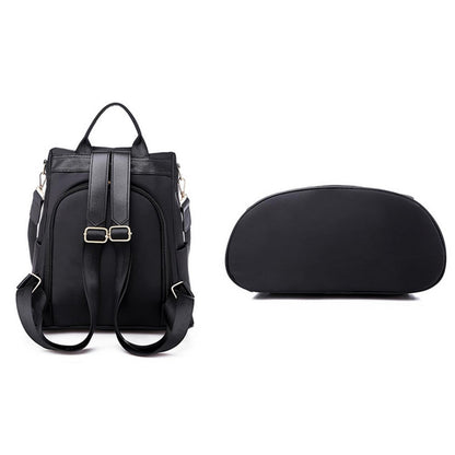 Anti Theft Women Backpack with Water Repellent for Travel Black
