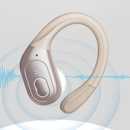 Wireless Bluetooth Headphone Sport Earbuds Stereo Over Ear Earphone with Earhook Rose Pink