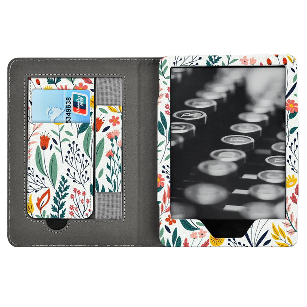 Case for Kindle Paperwhite 6 with Hand Strap Stand 7 Inch-White