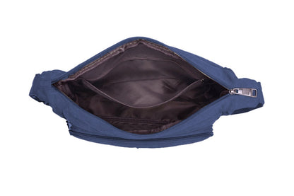 Men Vintage Crossbody Canvas Messenger Shoulder Bag-Blue