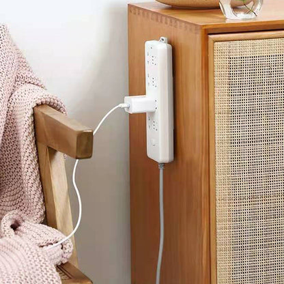 4Pcs Set Punch-Free Socket Organizer Wall Mount Plug Fixer Adhesive Power Strip Holders Green