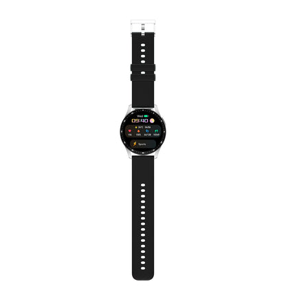 Smart Watch with Earbuds X7 Smart Watch Touch Screen Sports Fitness Tracker Heart Rate Monitor with TWS Bluetooth Earphones -Silver