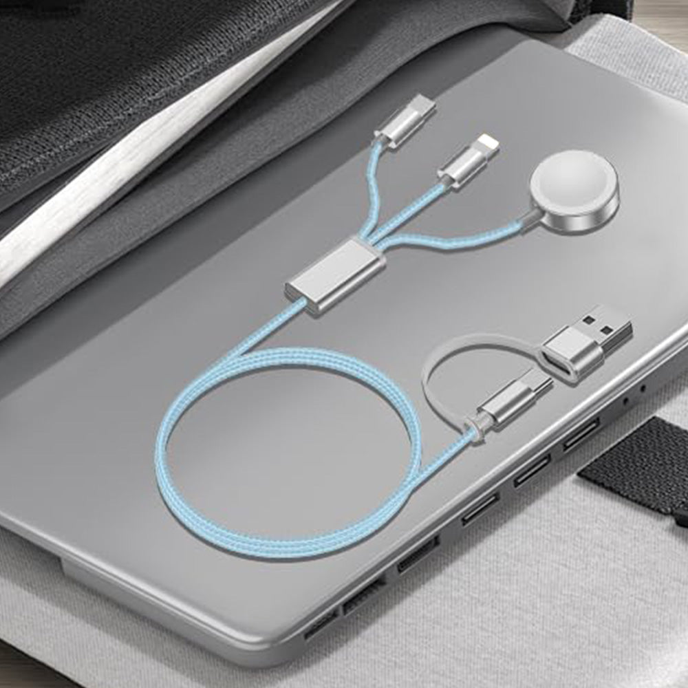 3 in 2 Watch Wireless Charger-Blue