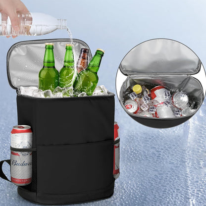 Cooler Backpack Insulated Backpack Leak-proof Cooler Bag for Camping Fishing Lunch Picnic Pink