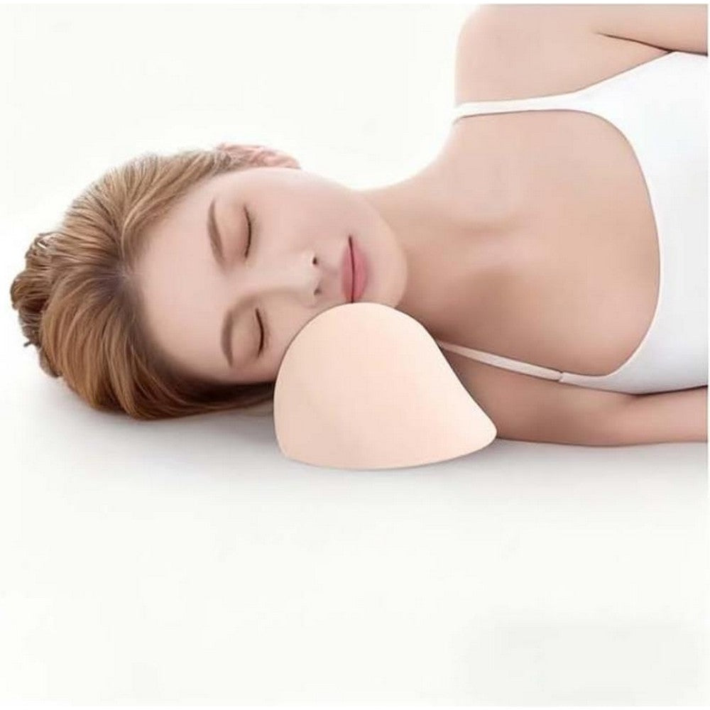 Small Neck Stretcher Pillow Soft Cervical Traction Neck Pillow for Tension Muscle-Pink