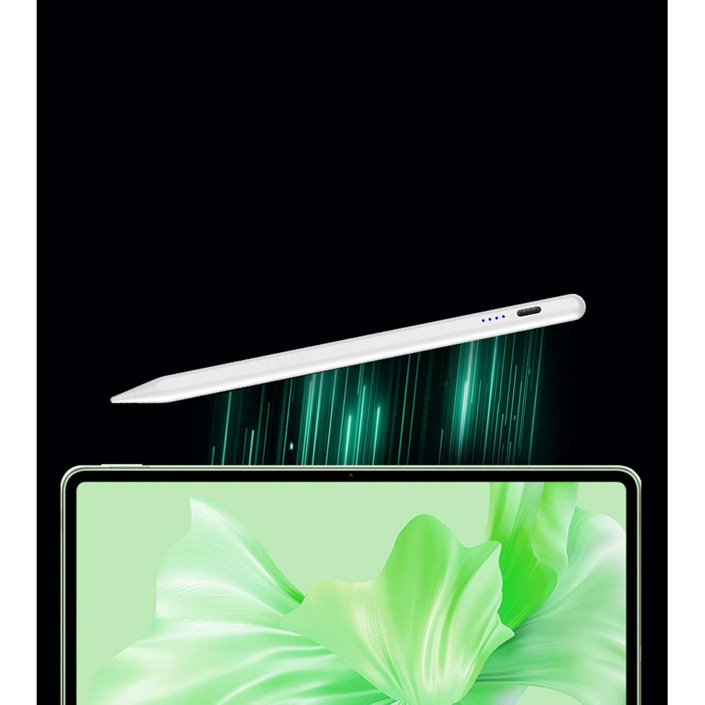 Stylus Pen for iPad A16 11 10 9 8 7 6 iPad mini 7 6 5 with 2 Tips-White