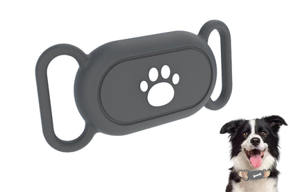 Silicone Pet Collar Case for Samsung Galaxy SmartTag 2 - Cat paw