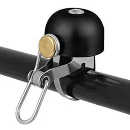Retro Bike Bell Copper Crisp Cycling Bicycle Handlebar Bell Alarm Ring Black