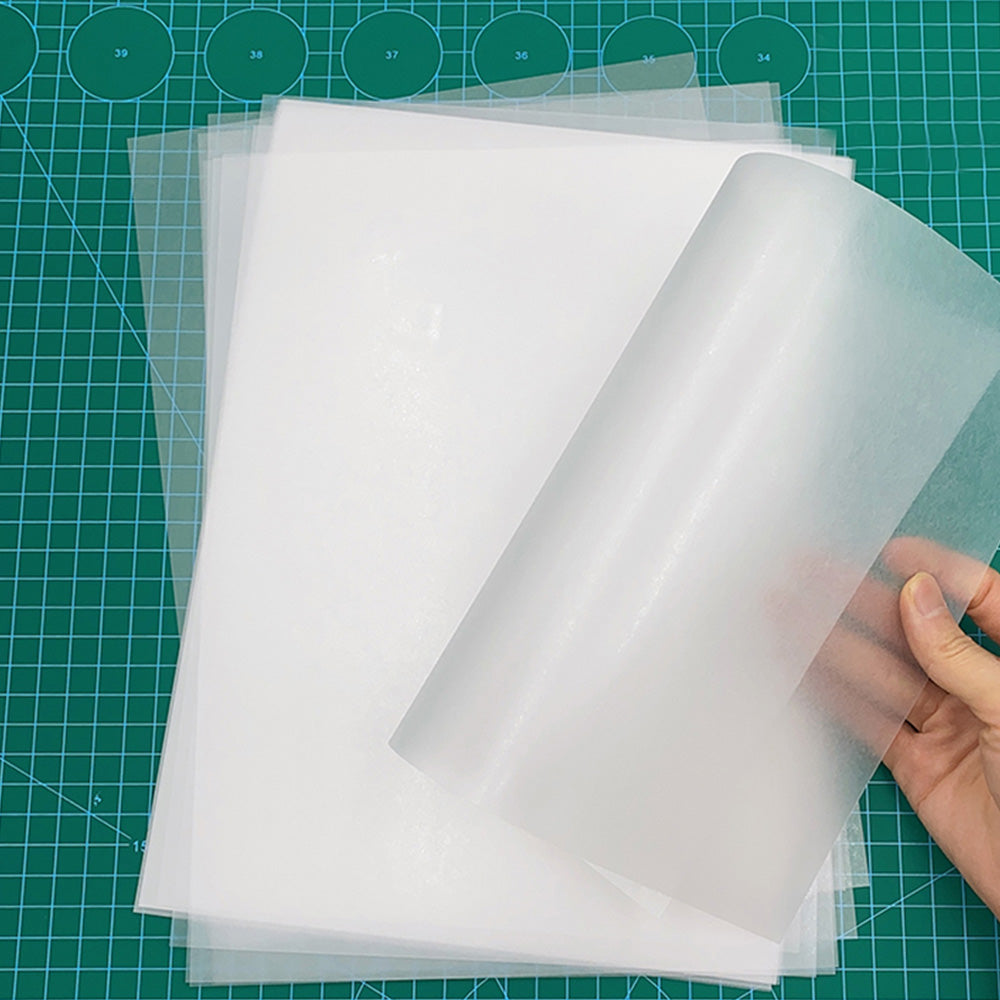 10Pcs DIY Heat Shrink Plastic Sheet Paper Heat Shrinkable Shrink Paper Film-Heat Shrink Plastic Sheet