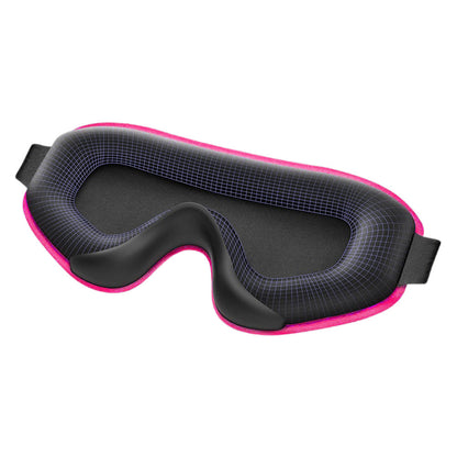 3D Sleeping Eye Mask Breathable Light Blocking Night Mask Rose Red