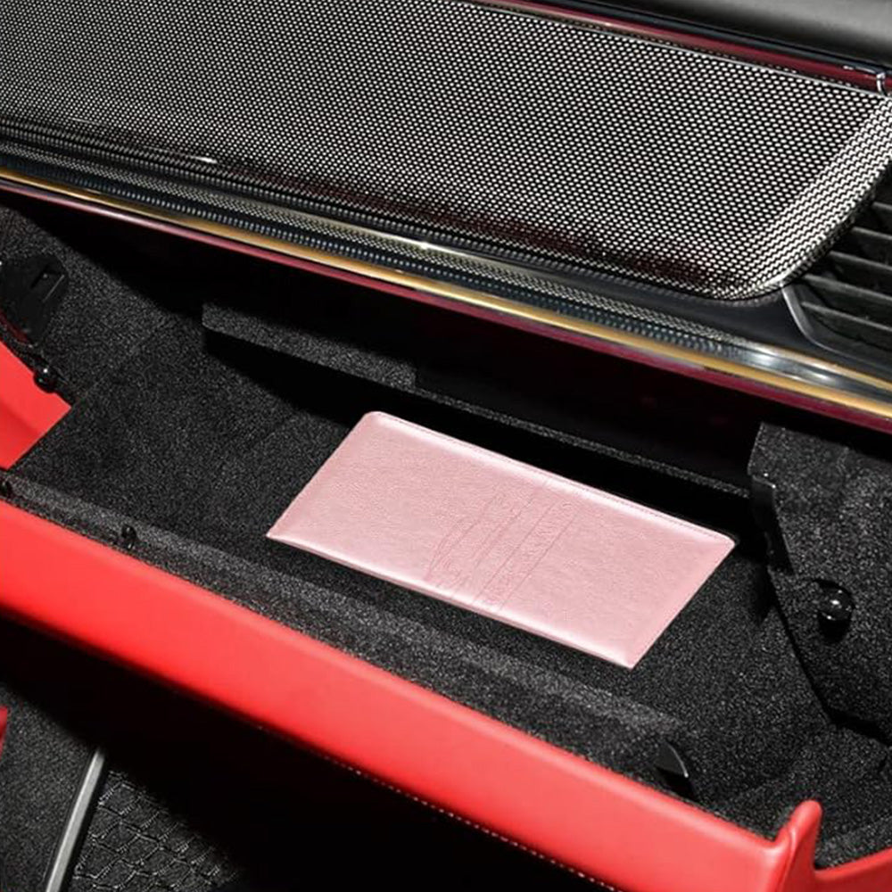 Car Registration and Insurance Card Holder Vehicle License Document Organizer Rose Gold