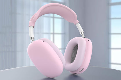 Silicone Case Cover for AirPods Max with Ear Pad Case Cover and Ear Cups Cover-Pink