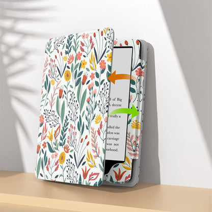 Case for Kindle Paperwhite 6 with Hand Strap Stand 7 Inch-White