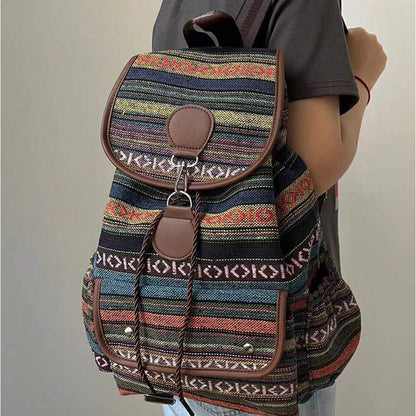 Boho Travel Backpack Women's Backpack Fashion Backpack Style 4