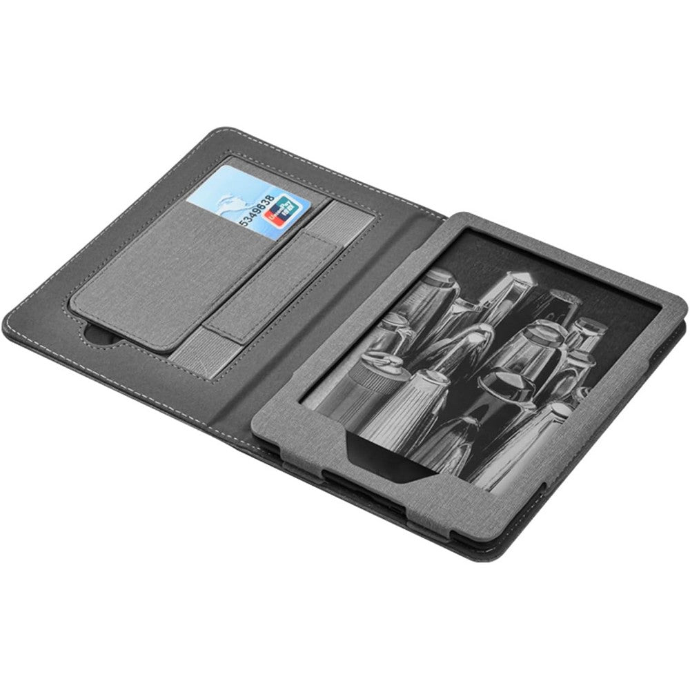 Protective Case with Stand for Kindle Paperwhite 12th Gen 2024 7 Inch-Grey