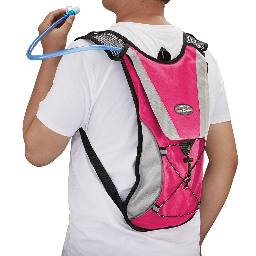 Hydration Backpack Pack with 2L Water Bladder Water Rucksack Backpack for Hiking Running Biking