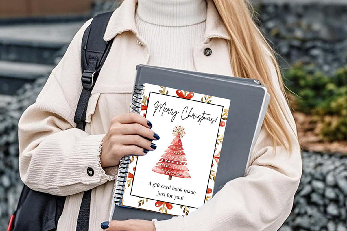 3 Pieces 38 Sheets Christmas Card Set