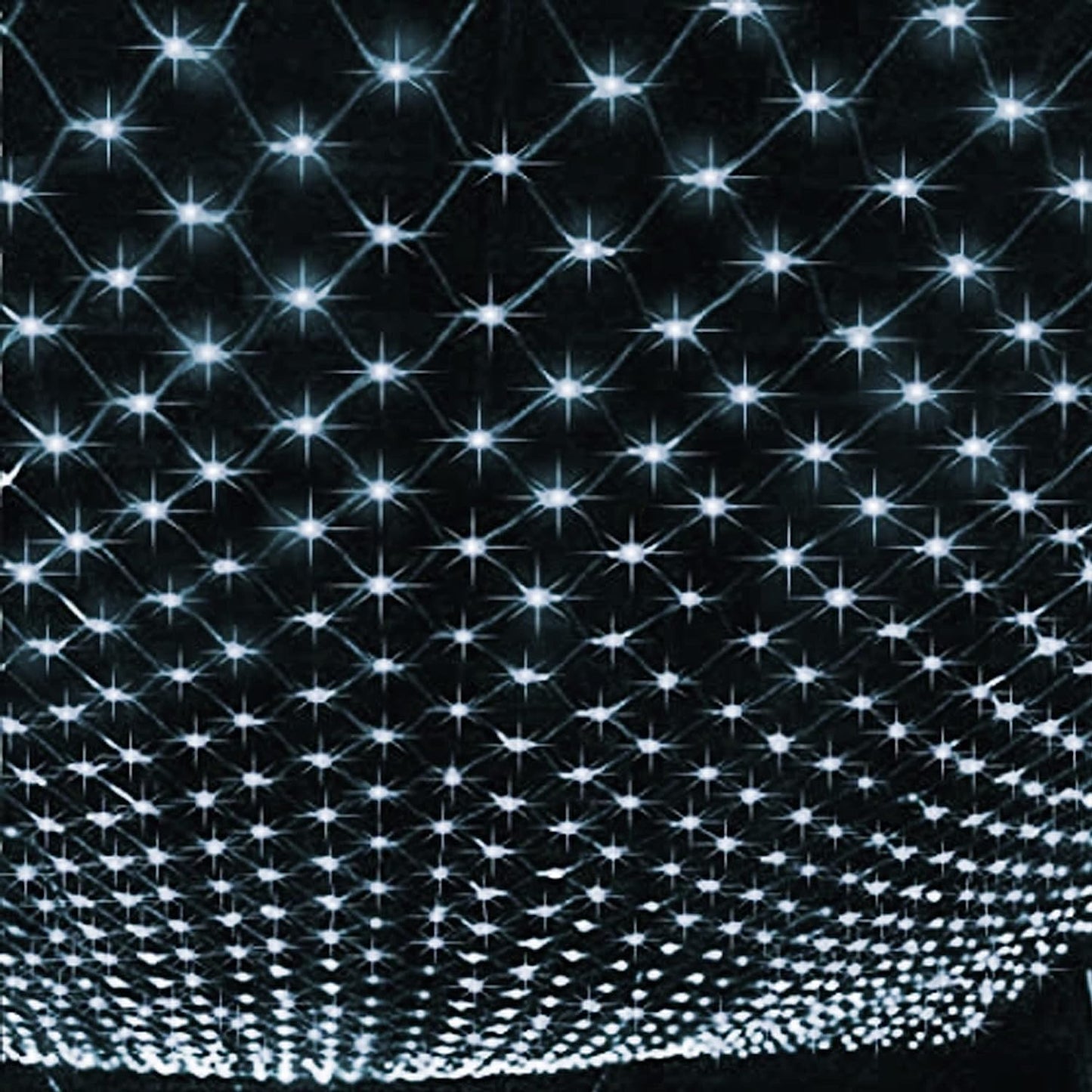Net Lights Solar Power LED String Lights Christmas Mesh Light for Outdoor Bedroom Decoration-White