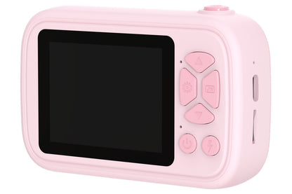 32GB Camera Toys for Boys Girls 1080P HD Digital Camera with Flip up Lens for Selfie and Video Christmas Birthday Party Gifts-Pink