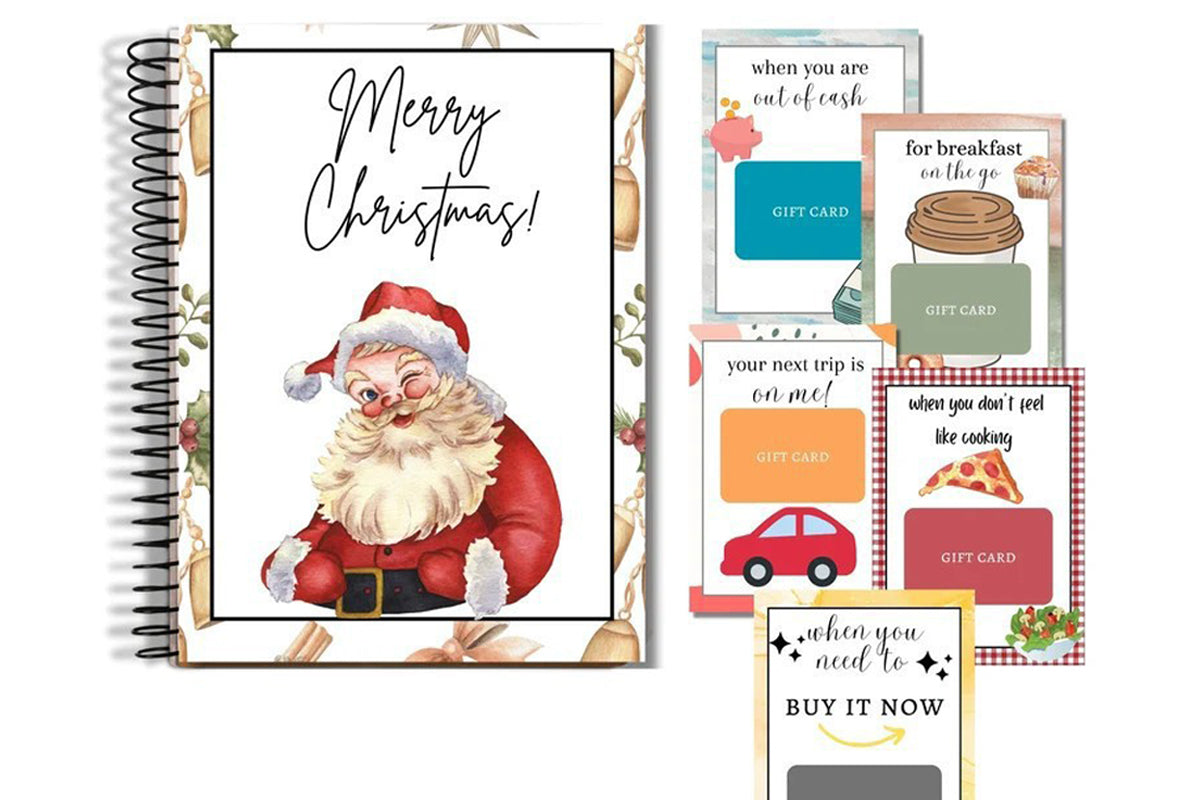 3 Pieces 38 Sheets Christmas Card Set