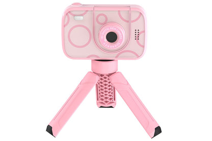 32GB Camera Toys for Boys Girls 1080P HD Digital Camera with Flip up Lens for Selfie and Video Christmas Birthday Party Gifts-Pink