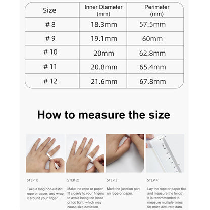Smart Ring Fitness Ring Heart Rate Monitor Sleep Tracker Pedometer Calories Step Counter Fitness Tracker Health Ring 5ATM Waterproof Smart Rings-Silver