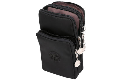 Small Crossbody Bag for Women Cell Phone Purses Wallet Travel Pouch Shoulder Bag-Khaki