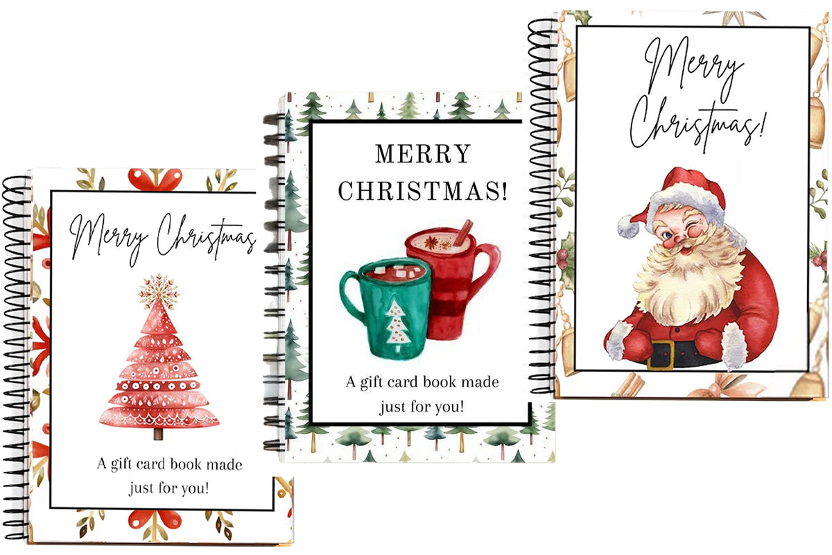 3 Pieces 38 Sheets Christmas Card Set