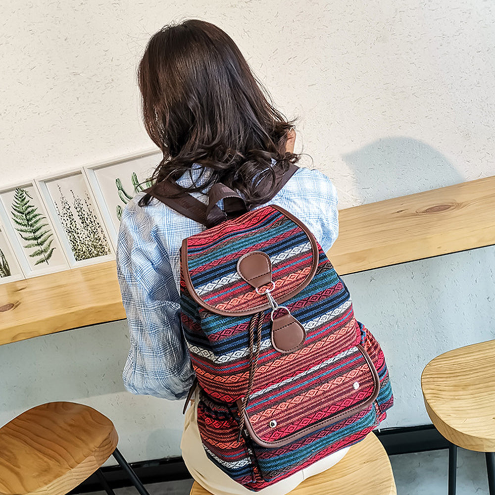 Boho Travel Backpack Women's Backpack Fashion Backpack Style 3