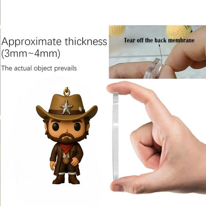 Cowboy Christmas Advent Calendar with 24 Daily Surprises Countdown Calendar