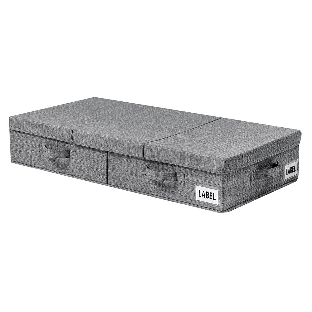 Underbed Storage Containers Bin with Lids Storage Organizer Box with Handle for Clothes Blankets Style 2
