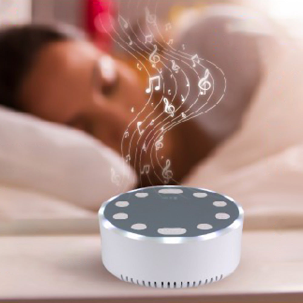 White Noise Machine Sleep Sound Machine with 6 Soothing Sounds Breathing Night Light