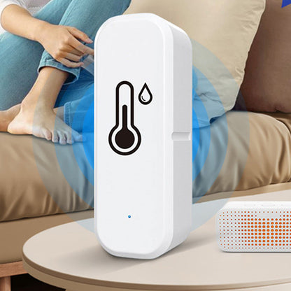 WiFi  Smart Temperature Humidity Sensor Tuya APP Control Thermometer Work with Alexa Echo Google