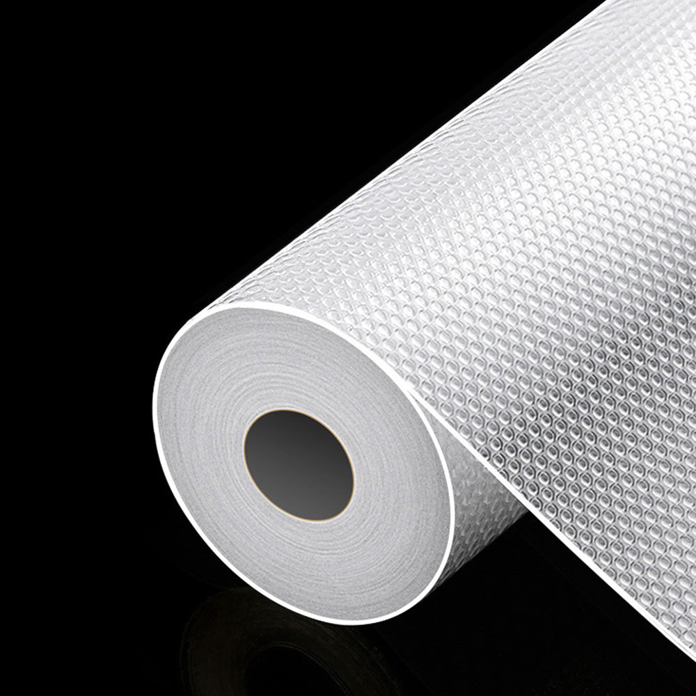 EVA Drawer Liner 30x300cm with Slip Resistant Dots and Heat Resistance - Clear