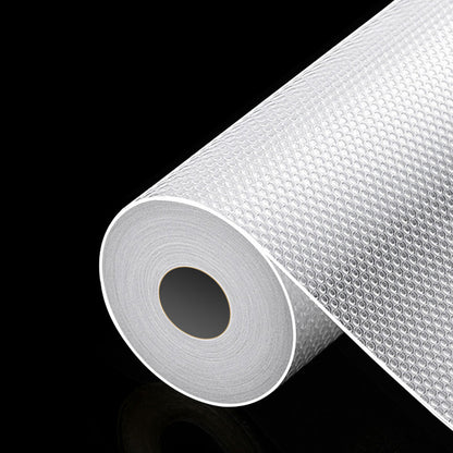 EVA Drawer Liner 30x300cm with Slip Resistant Dots and Heat Resistance - Clear