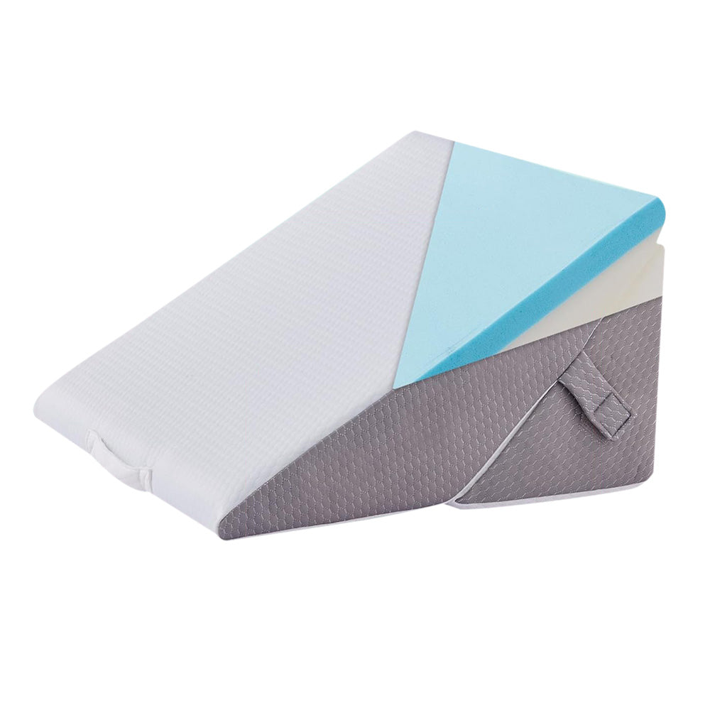 Wedge Pillow Headboard for After Surgery Adjustable Wedge Pillow for Acid Reflux Relief