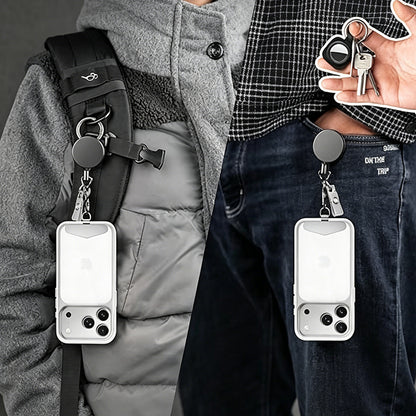 Retractable Anti Theft Phone Tether 60cm Phone Lanyard-Style2